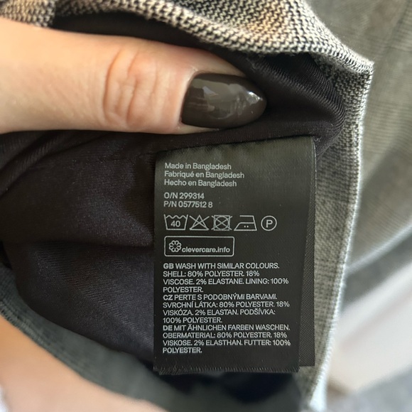 H&M Gray Professional/Office Dress - Picture 2 of 4